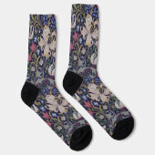 Goldene Lilie, William Morris Socken (Rechts)