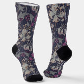 Goldene Lilie, William Morris Socken (Gewinkelt)