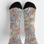 Goldene Lilie, William Morris Socken (Oben)