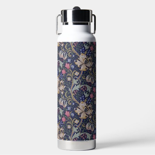 Goldene Lilie, William Morris Trinkflasche (Vorderseite)