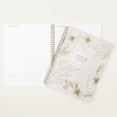 Goldene Linie Kunst Blumenzwiebelplaner Planer (Anzeige)