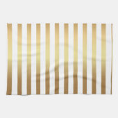 Goldene Linien Geschirrtuch (Horizontal)