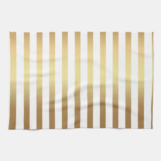 Goldene Linien Geschirrtuch (Horizontal)