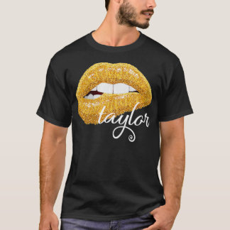 Goldene Lippen Fantastische Bergwelten T-Shirt