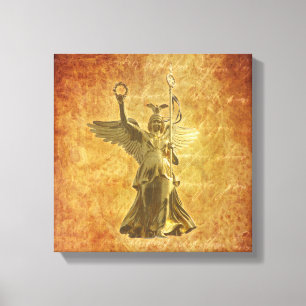 Goldene Lizzy Leinwanddruck