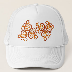Goldene Locken Truckerkappe