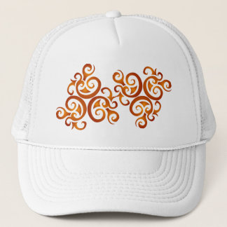 Goldene Locken Truckerkappe