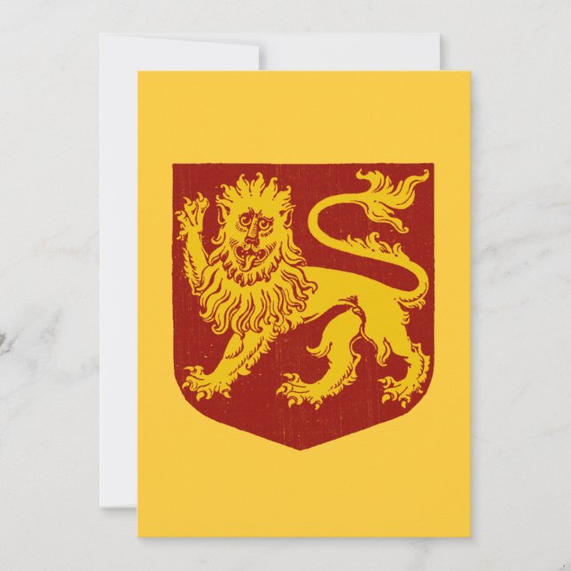 Goldene Löwen auf der Roten Schildkröte (Vorderseite)
