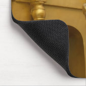 Goldene Löwenstatue am Tempel Mousepad (Ecke)