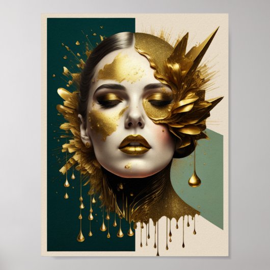 Goldene Mädchen Poster (Vorne)