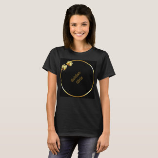 goldene Mädchen T-Shirt