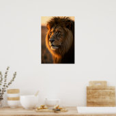 Goldene Majestät: Die Regierung des Königs Poster (Küche)