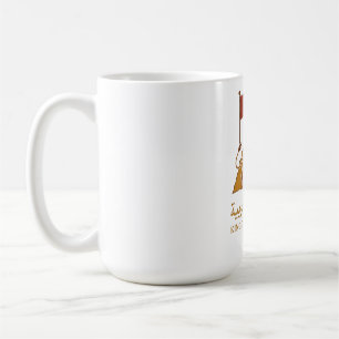 "Goldene Majestät Marokkos   Löwe & Arabisches Kön Kaffeetasse