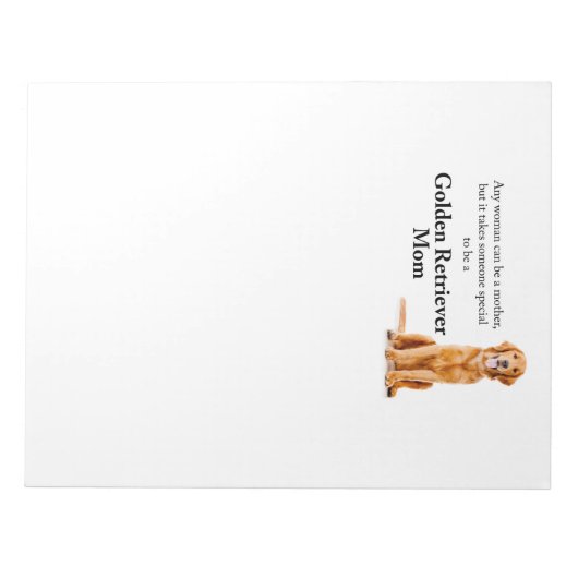 Goldene Mama Editor Notizblock (Vorderseite)