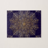 Goldene Mandala Puzzle (Horizontal)