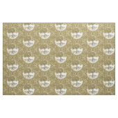 Goldene Mandala Yin Yang Stoff (Fat Quarter (45,7 x 55,9 cm))