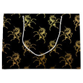 Goldene Märchen Prinzessin Party Geschenktüte (Vorderseite)