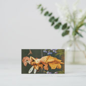 Goldene Märchen über Wasser Visitenkarte (Stehend Vorderseite)