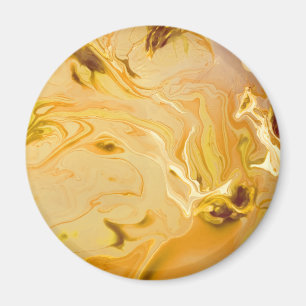 Goldene Marmorbeschaffenheit Magnet