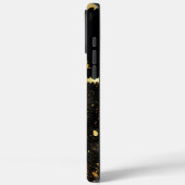 Goldene Marmormuster im kosmischen Raum Case-Mate iPhone Hülle (Rückseite / Links)