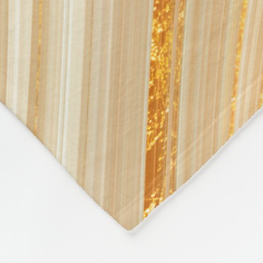 Goldene Marmorstruktur Fleecedecke (Ecke)