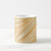 Goldene Marmorstruktur Kaffeetasse (Mittel)