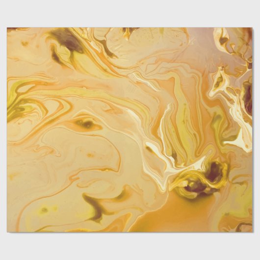 Goldene Marmortextur Geschenkpapier (Flach)