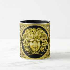 Goldene Medusa der Tasse des Französischen Reiches