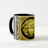 Goldene Medusa der Tasse des Französischen Reiches (Vorderseite Links)