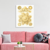 Goldene Meerestiere Leinwanddruck (Insitu (Wohnzimmer))