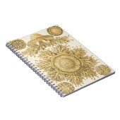 Goldene Meerestiere Notizblock (Rechte Seite)