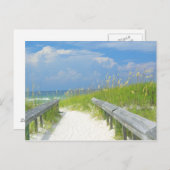 Goldene Meerestiere Postkarte (Vorne/Hinten)