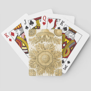 Goldene Meerestiere Spielkarten