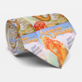 Goldene Meerjungfrau-Krawatte Krawatte (Gerollt)