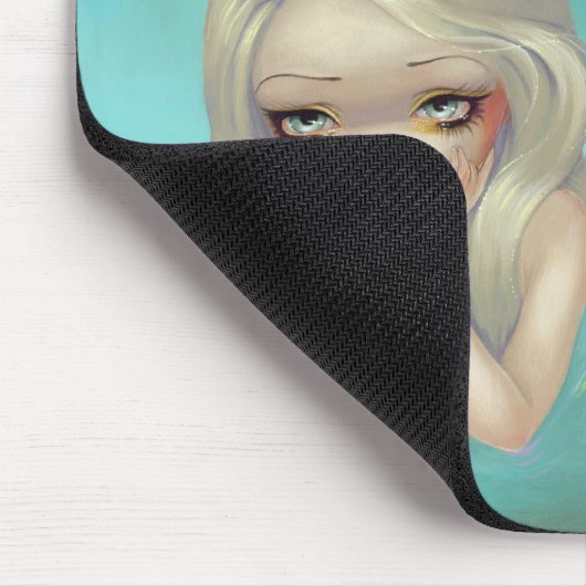 "Goldene Meerjungfrau" Mousepad (Ecke)