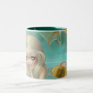 "Goldene Meerjungfrau-" Tasse