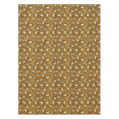 Goldene Menorot  Tischdecke (Vorderseite)