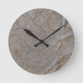 goldene Messingchips Runde Wanduhr (Vorderseite)