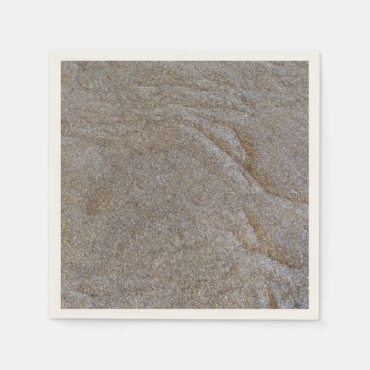 goldene Messingchips Serviette (Vorderseite)