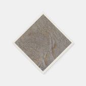 goldene Messingchips Serviette (Ecke)