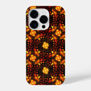 Goldene moderne boho elegante abstrakte Kunst Must iPhone 14 Pro Hülle