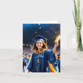 Goldene Momente - Abschluss in der Hochschule Karte