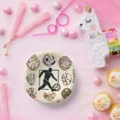 "Goldene Momente" Pappteller (Party)