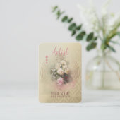 Goldene Momente - Visitenkarte (Stehend Vorderseite)