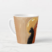 Goldene Mond-Zwillingskatzen  Milchtasse (Linke Ecke)