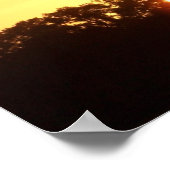 Goldene Morgendämmerung des neuen Beginnposters Poster (Ecke)