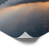 Goldene Morgendämmerung Poster (Ecke)