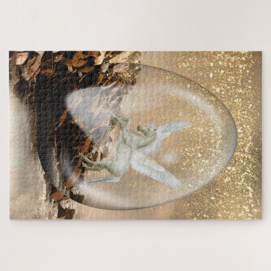 Goldene Morgendämmerung Puzzle (Horizontal)