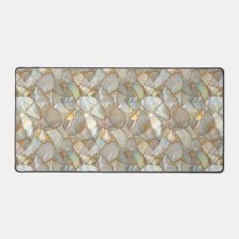 Goldene Mosaikmutter im Pearl-Stil Schreibtischunterlage