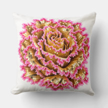 Goldene Mosaikrose mit rosa Spitzen-Blumendesign